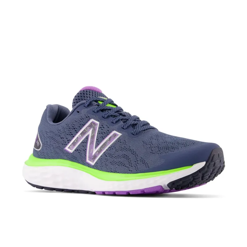 New Balance Fresh Foam 680v7 Vintage Indigo / Pixel Green / Electric Purple (W680V7-42488)