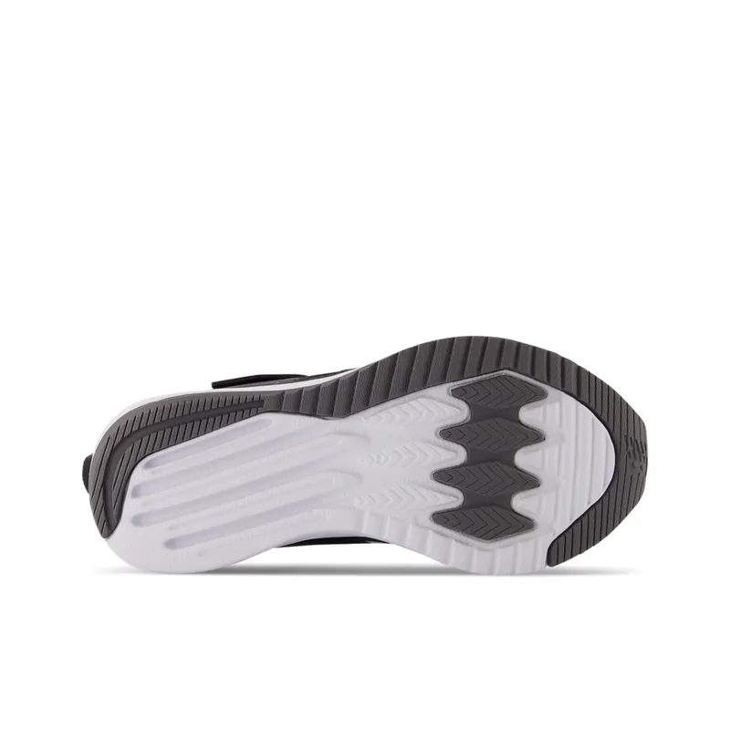 New Balance 570v3 Bungee Lace with Top Strap Black / Castlerock (YT570V3-38987)