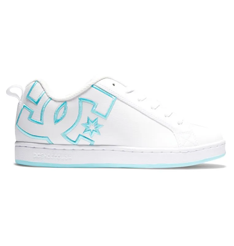 DC Shoes Court Graffik white/white/blue (300678-XWWB)