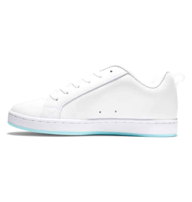 DC Shoes Court Graffik white/white/blue (300678-XWWB)