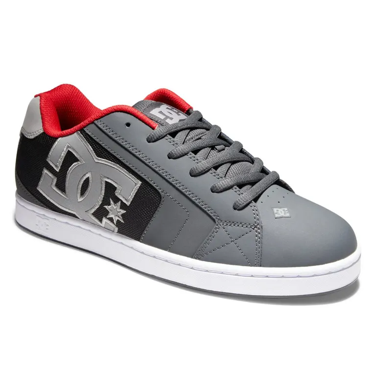 DC Shoes Net grey/black/red (302361-XSKR)