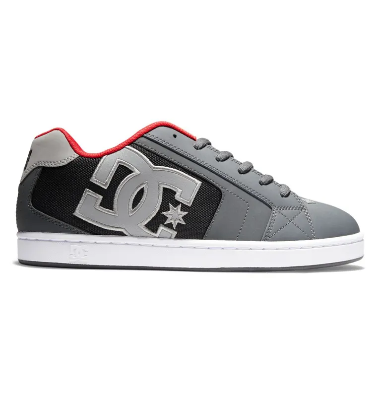 DC Shoes Net grey/black/red (302361-XSKR)