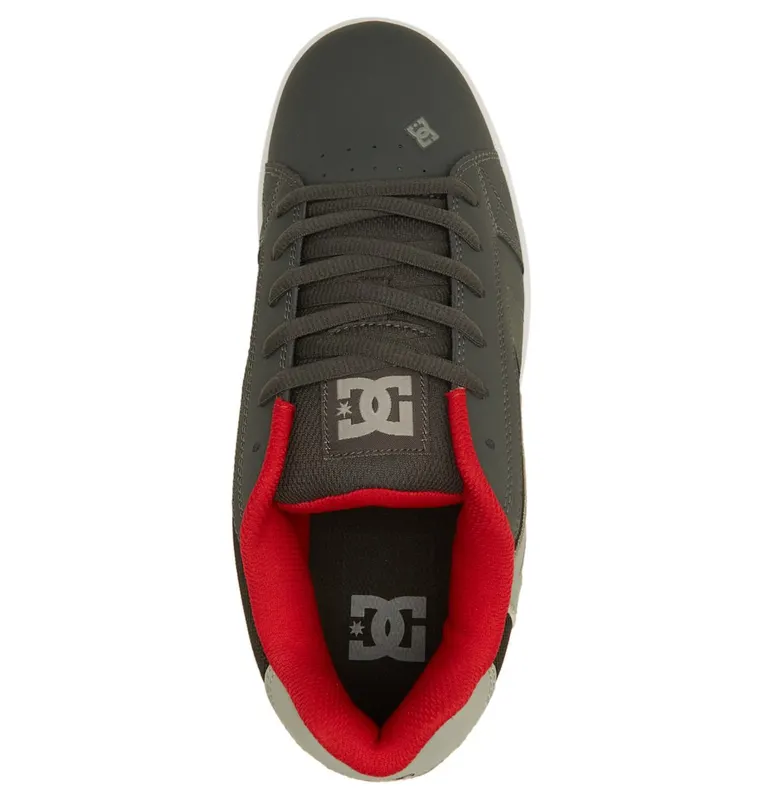 DC Shoes Net grey/black/red (302361-XSKR)
