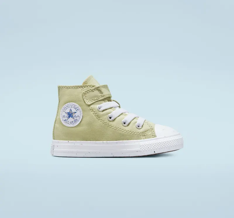 Converse Chuck Taylor All Star Easy-On Speckled Olive Aura/cyber Mango/wit (A00384C)