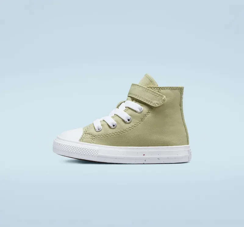 Converse Chuck Taylor All Star Easy-On Speckled Olive Aura/cyber Mango/wit (A00384C)