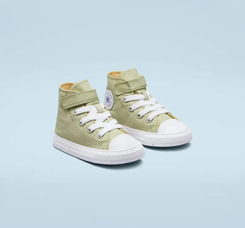 Converse Chuck Taylor All Star Easy-On Speckled Olive Aura/cyber Mango/wit (A00384C)