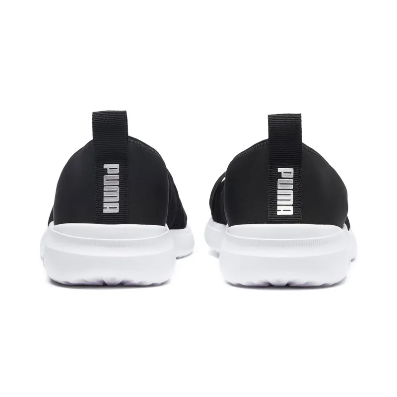 Puma Adelina Slip-On Zilver/Zwart (369621-01)