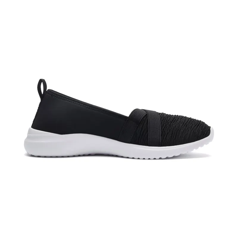 Puma Adelina Slip-On Zilver/Zwart (369621-01)