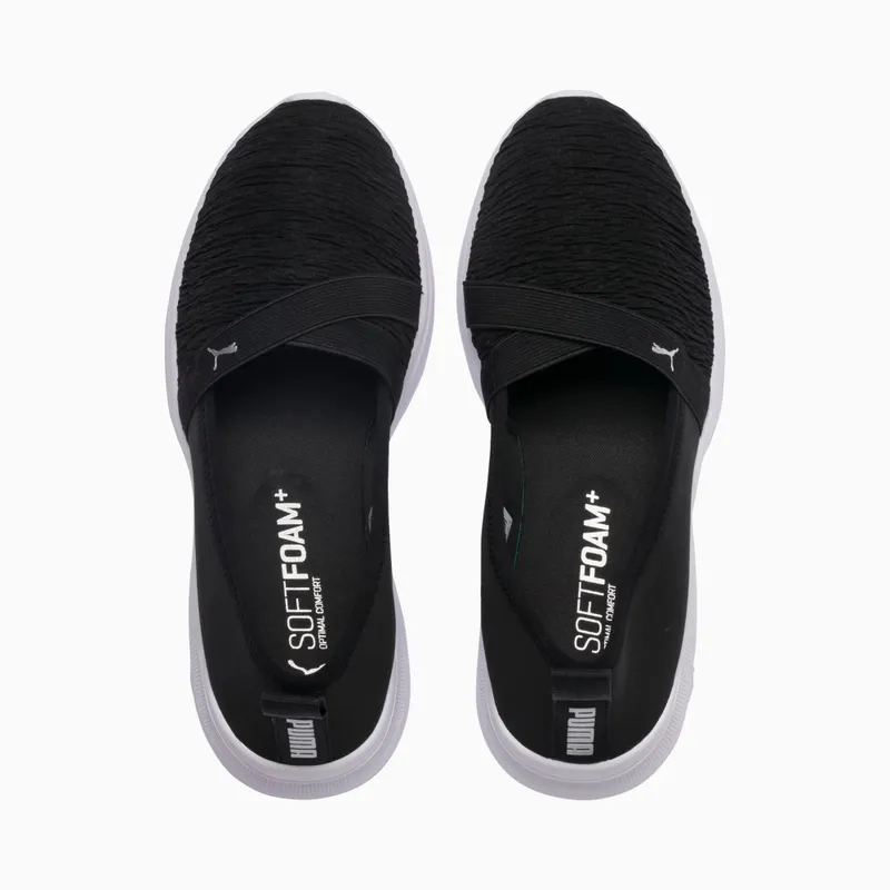 Puma Adelina Slip-On Zilver/Zwart (369621-01)