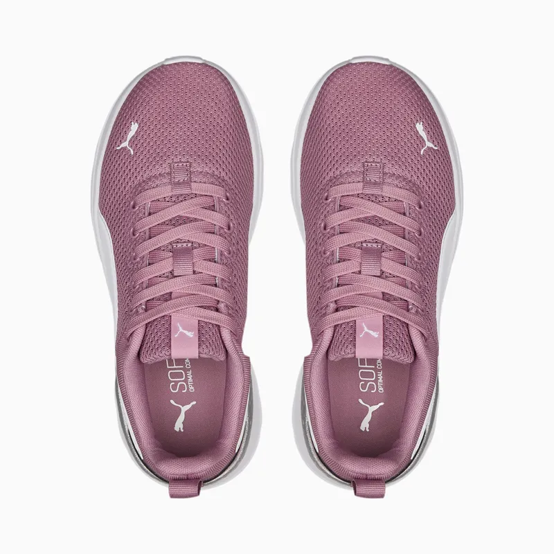 Puma Anzarun Lite Youth Wit/Paars/Zilver (372004-25)