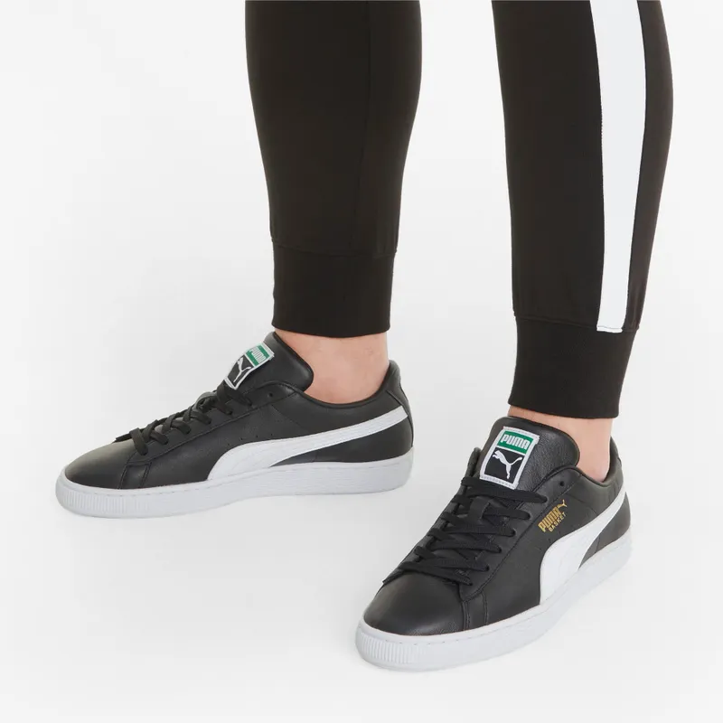Puma Basket Classic XXI Wit/Zwart (374923-04)
