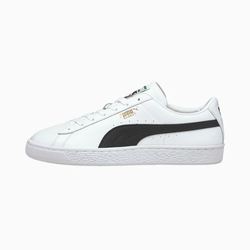 Puma Basket Classic XXI Wit/Zwart (374923-02)