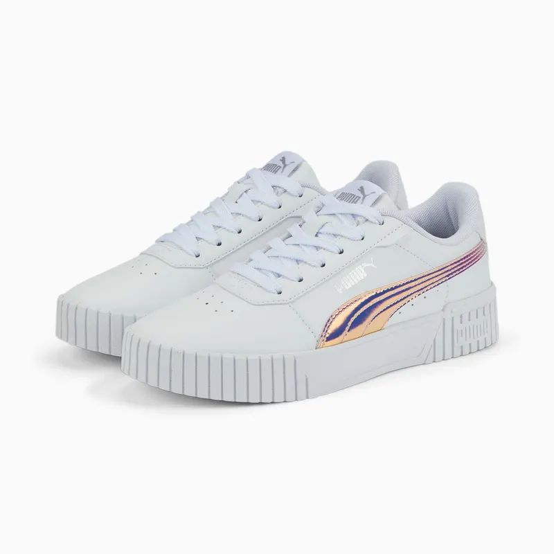 Puma Carina 2.0 Holo Zilver/Wit (387985-01)