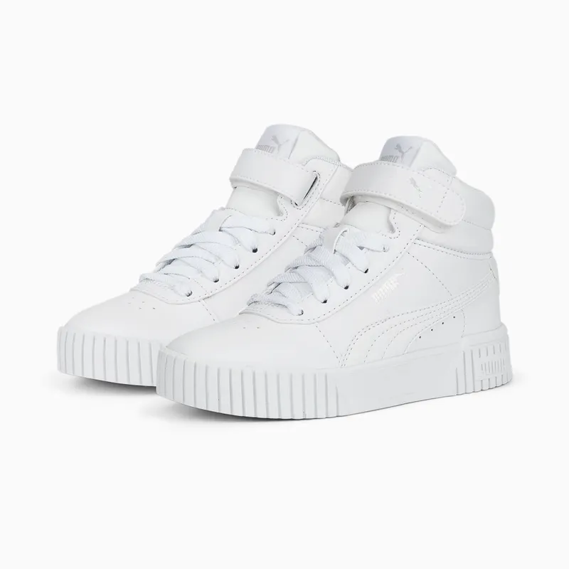 Puma Carina 2.0 Mid Zilver/Wit (387377-02)