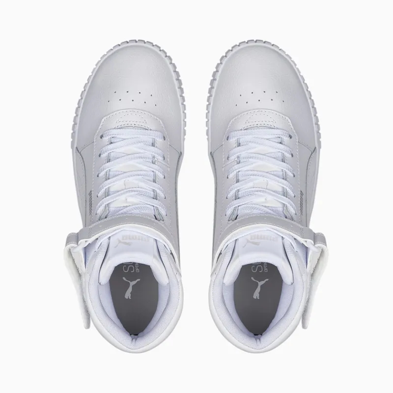 Puma Carina 2.0 Mid Women Zilver/Wit (385851-02)