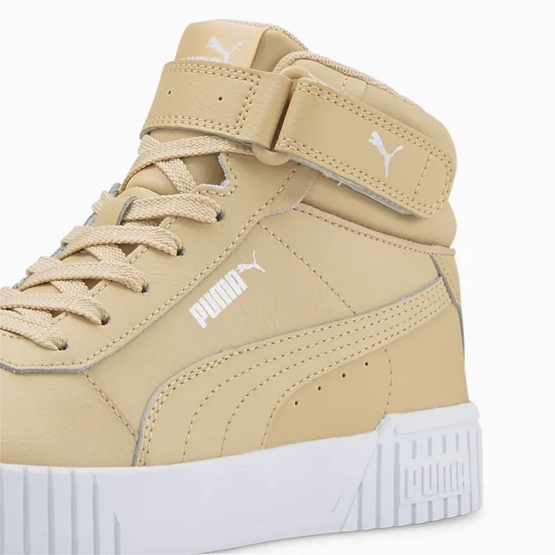Puma Carina 2.0 Mid Women Wit/Zilver (385851-04)