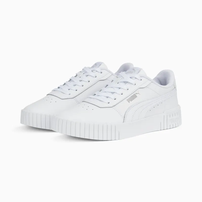Puma Carina 2.0 Women Zilver/Wit (385849-02)