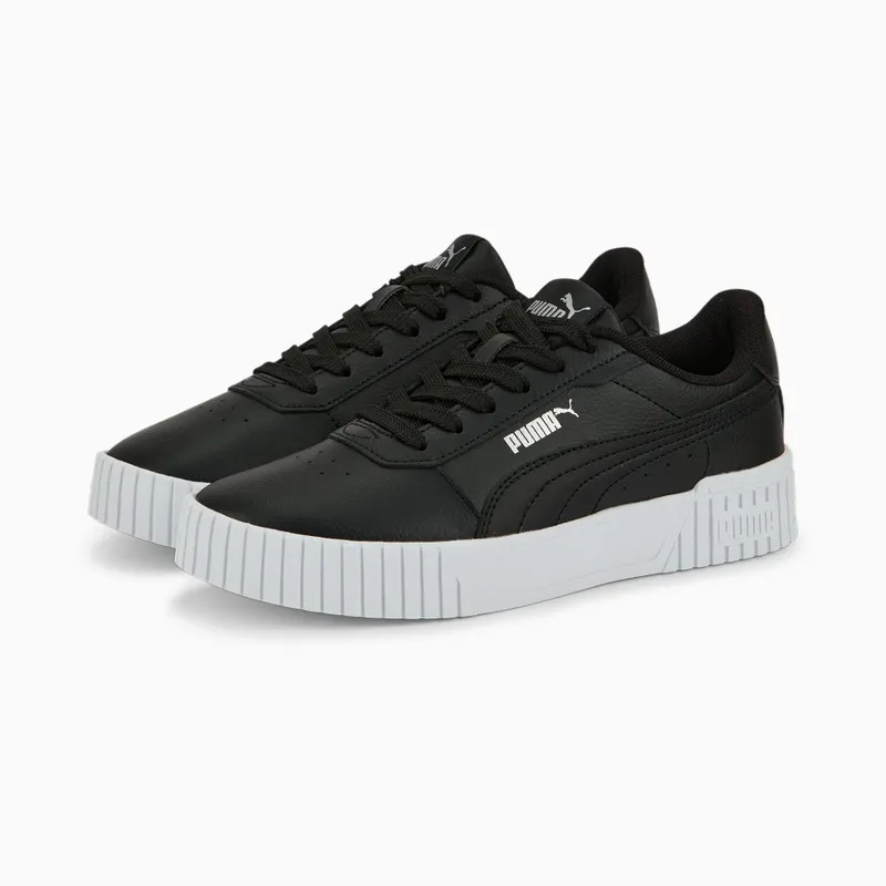 Puma Carina 2.0 Youth Zilver/Zwart (386185-01)