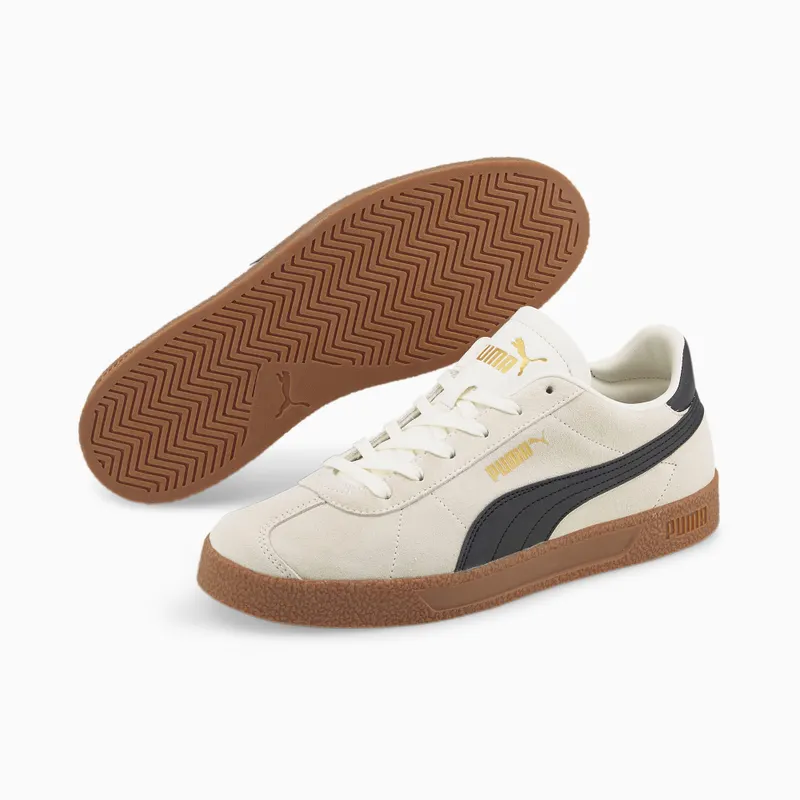 Puma Club Zwart/Wit/Goud (381111-08)