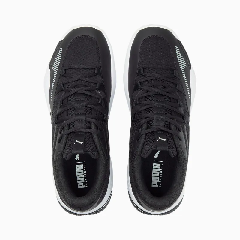 Puma Court Rider 2.0 basketbalschoenen Wit/Zwart (376646-09)