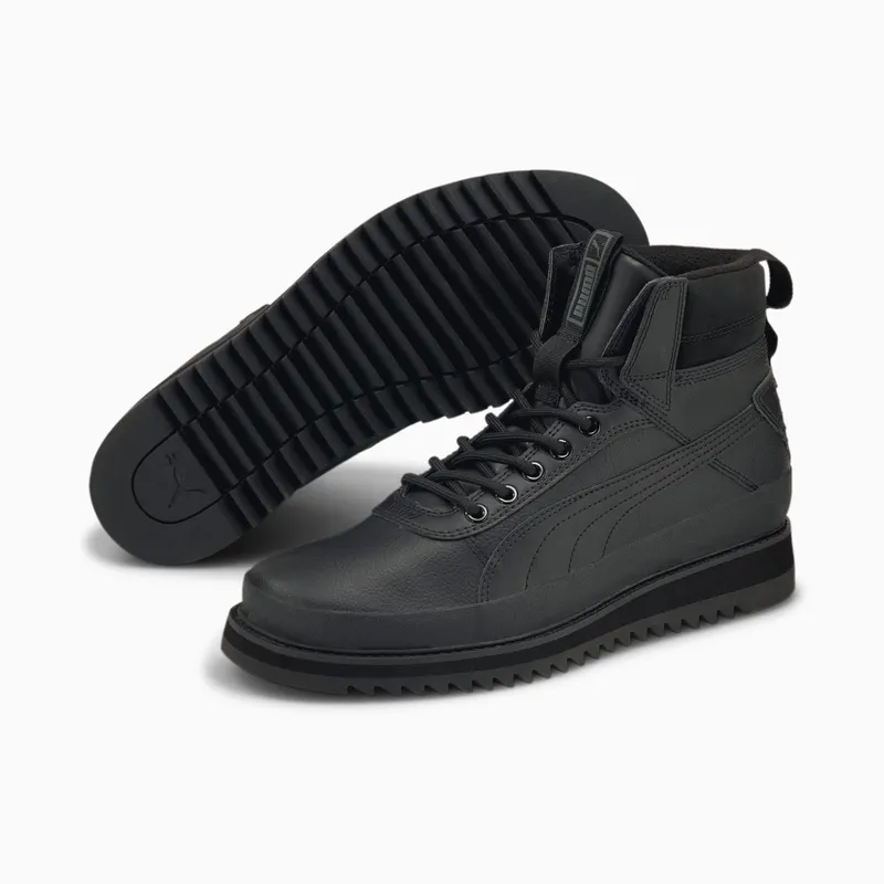 Puma Desierto v2 Winter Leren Zwart (380754-01)