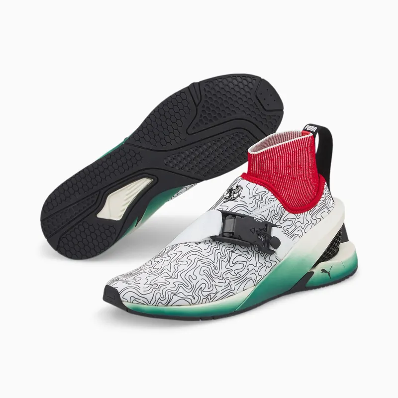 Puma Ferrari IONF POOL schoenen Wit/Groen (307112-01)