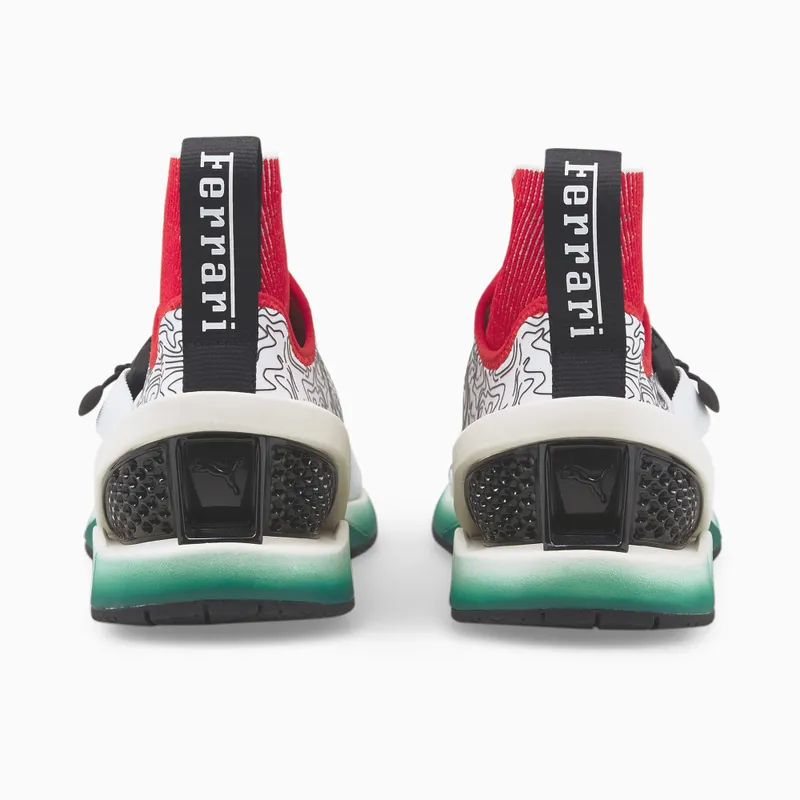 Puma Ferrari IONF POOL schoenen Wit/Groen (307112-01)