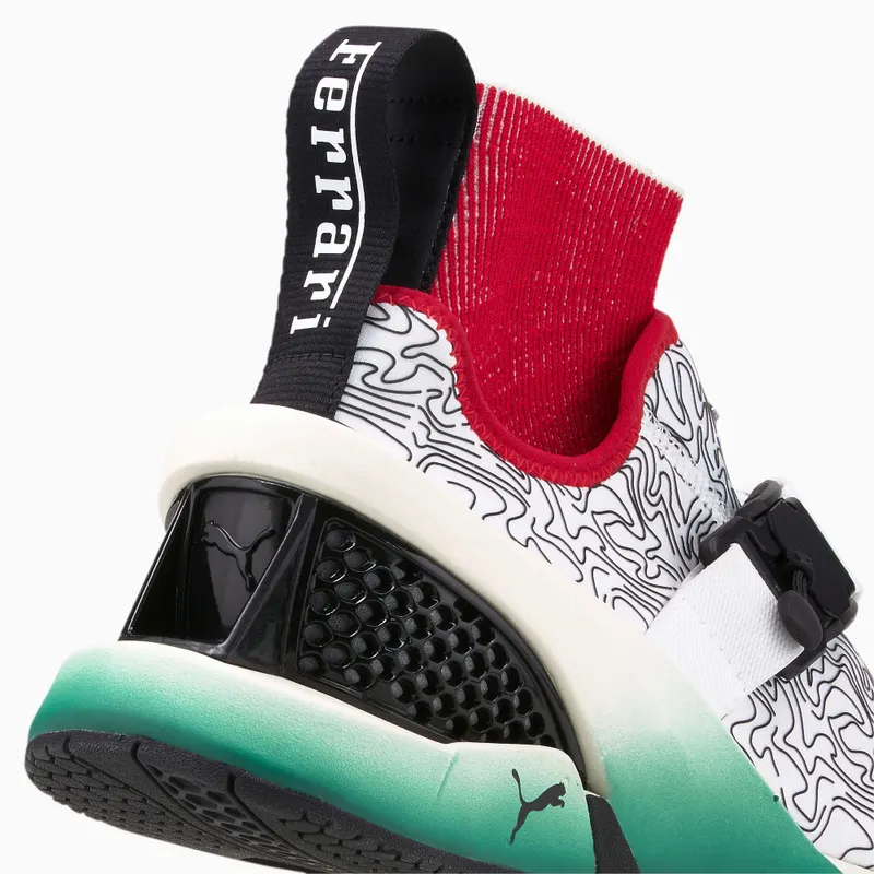 Puma Ferrari IONF POOL schoenen Wit/Groen (307112-01)