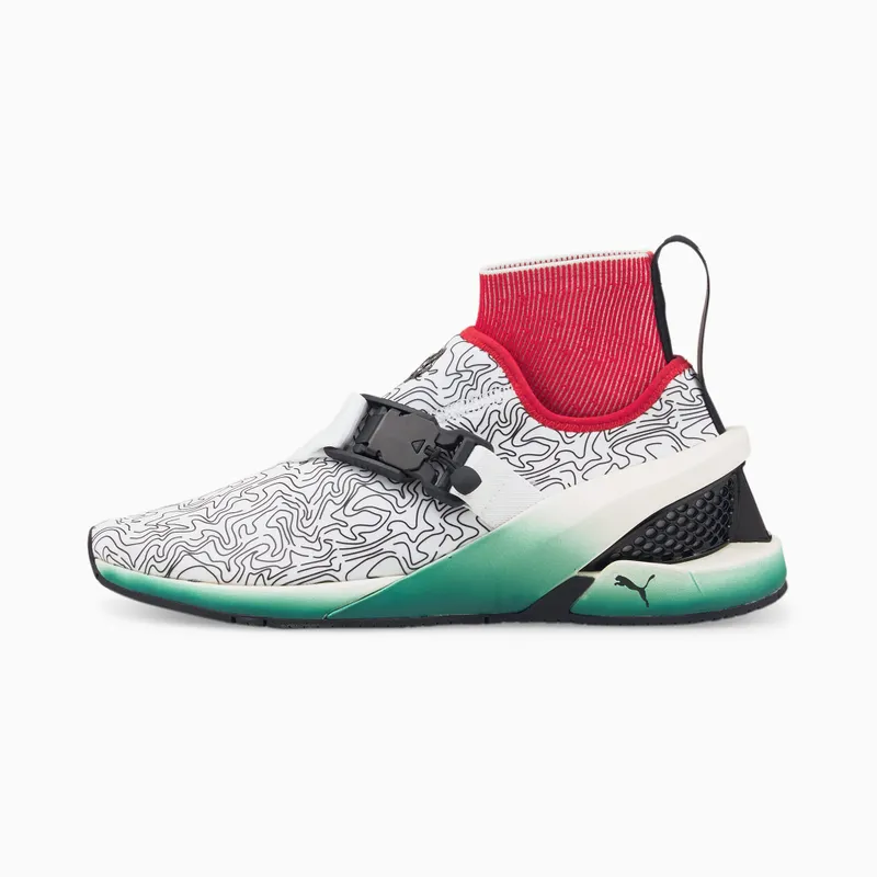 Puma Ferrari IONF POOL schoenen Wit/Groen (307112-01)