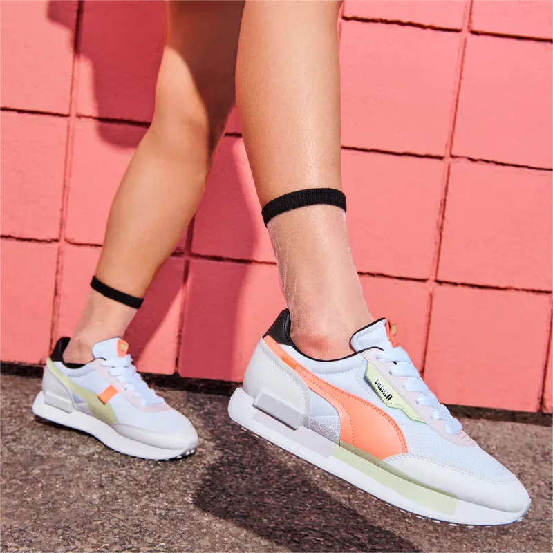 Puma Future Rider MIS Wit/Roze (384860-01)