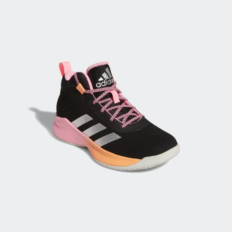 adidas CrossEm Up 5 K Wide Core Black / Silver Metallic / Beam Pink (GX4793)