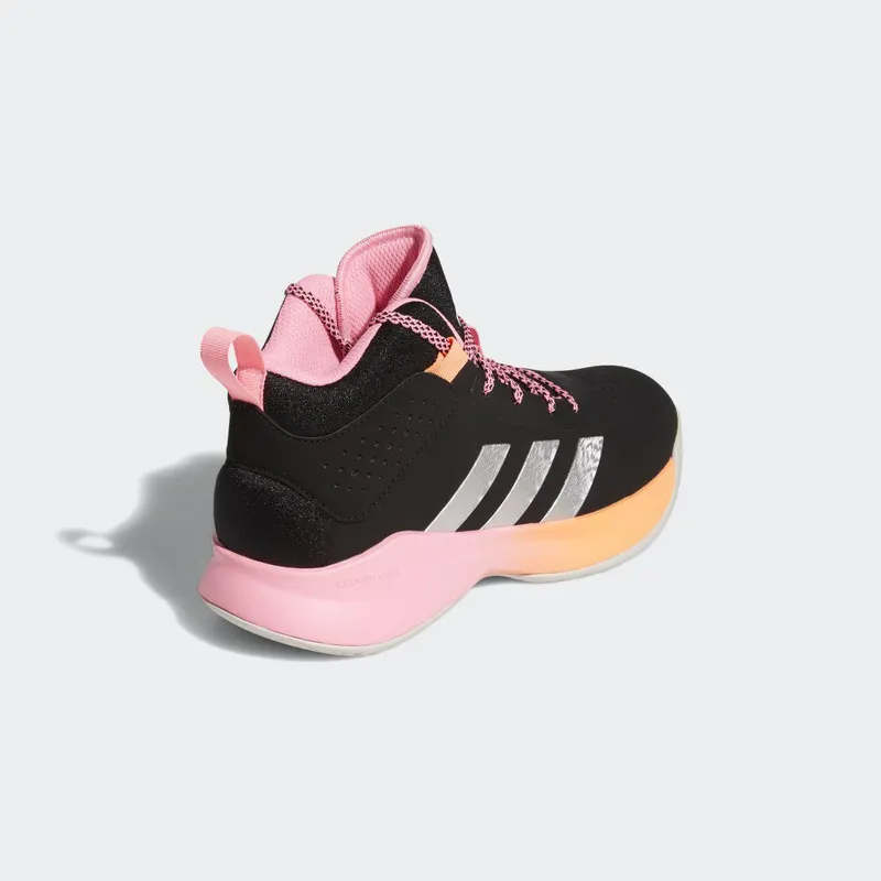 adidas CrossEm Up 5 K Wide Core Black / Silver Metallic / Beam Pink (GX4793)
