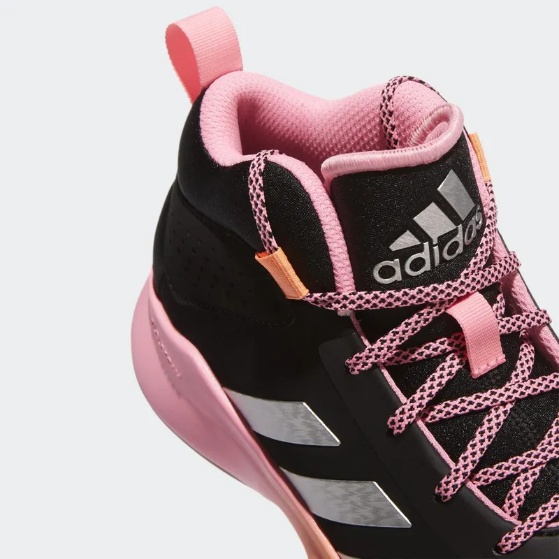 adidas CrossEm Up 5 K Wide Core Black / Silver Metallic / Beam Pink (GX4793)