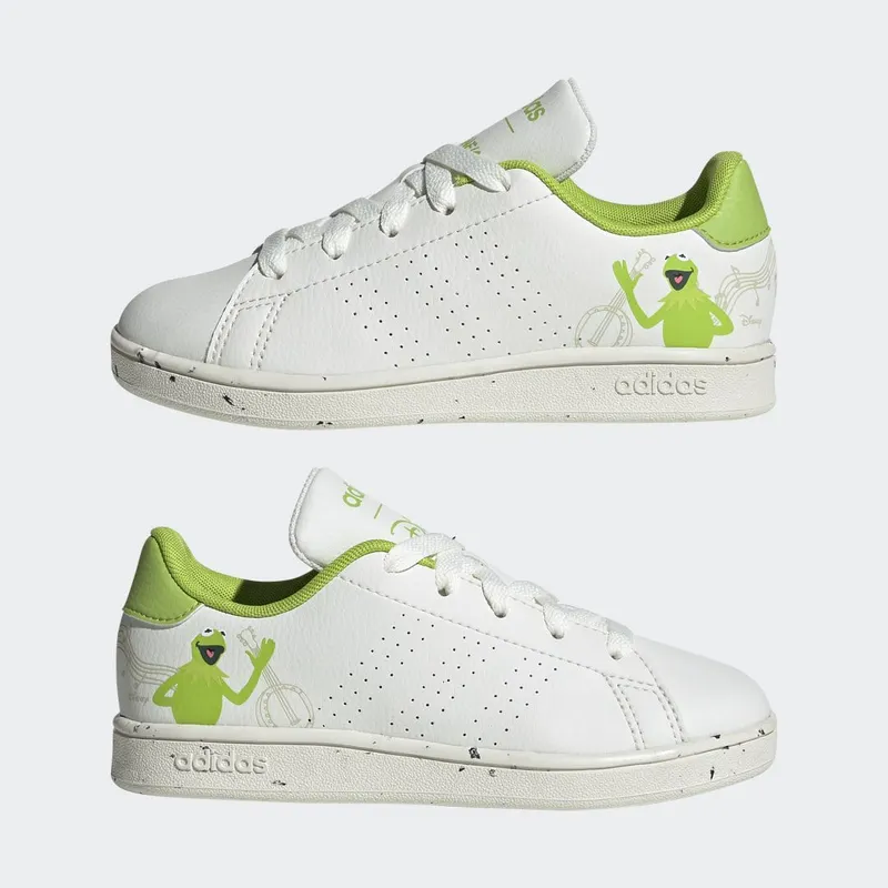 adidas adidas x Disney Advantage Muppets Veterschoenen Off White / Still Green / Cloud White (GY6587)