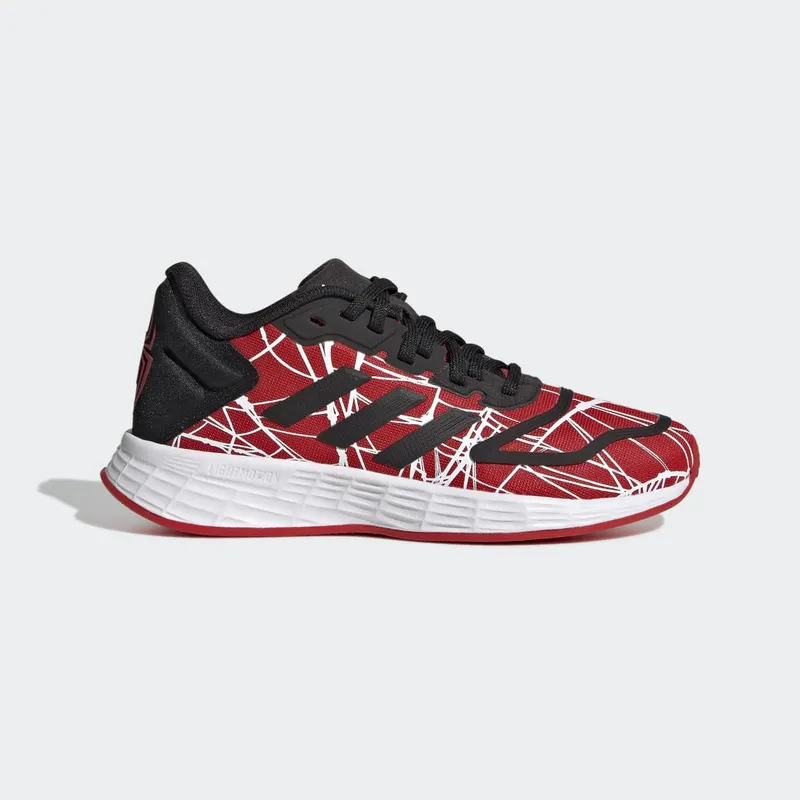 adidas adidas x Marvel Duramo 10 Miles Morales Lace Vivid Red / Core Black / Cloud White (GY6627)