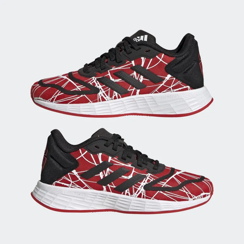 adidas adidas x Marvel Duramo 10 Miles Morales Lace Vivid Red / Core Black / Cloud White (GY6627)