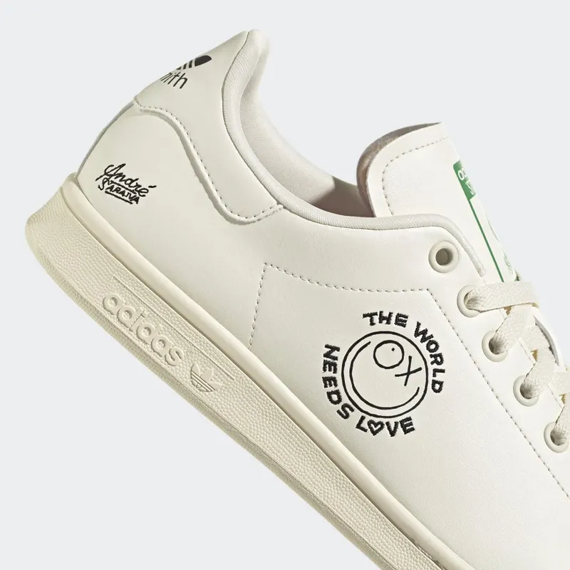 adidas Stan Smith x AndrÃ© Saraiva Cream White / Cream White / Core Black (GZ2202)