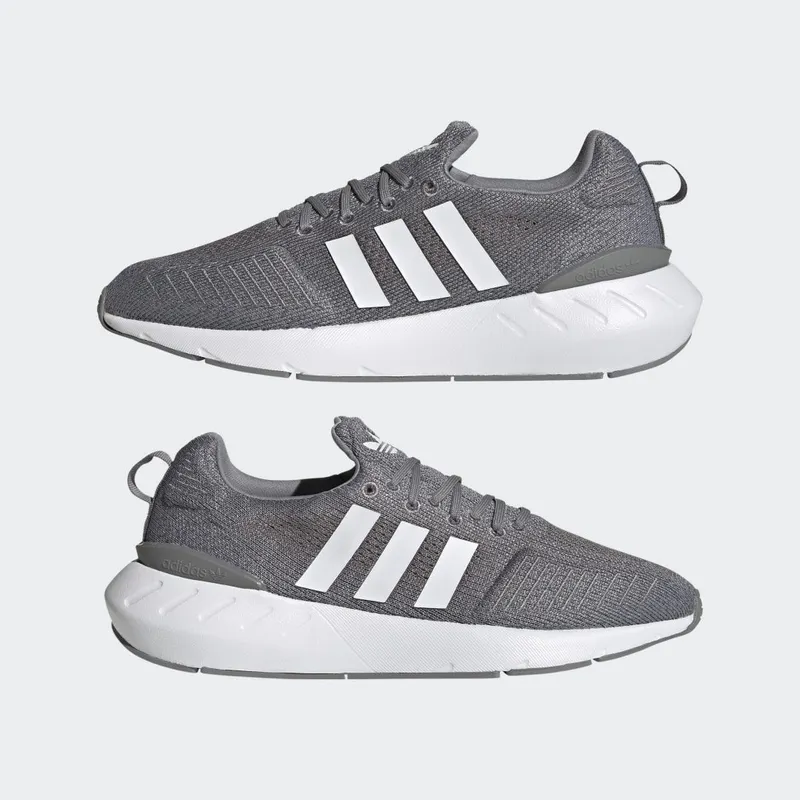 adidas Swift Run 22 Grey Three / Cloud White / Grey Four (GZ3495)