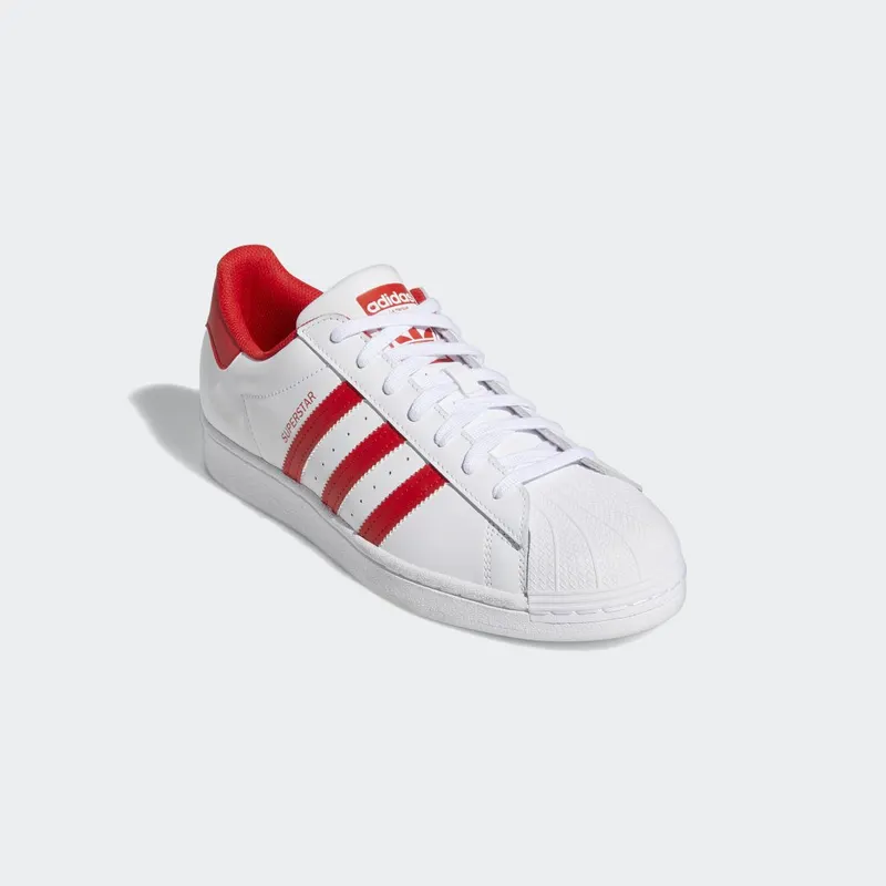 adidas Superstar Cloud White / Vivid Red / Cloud White (GZ3741)