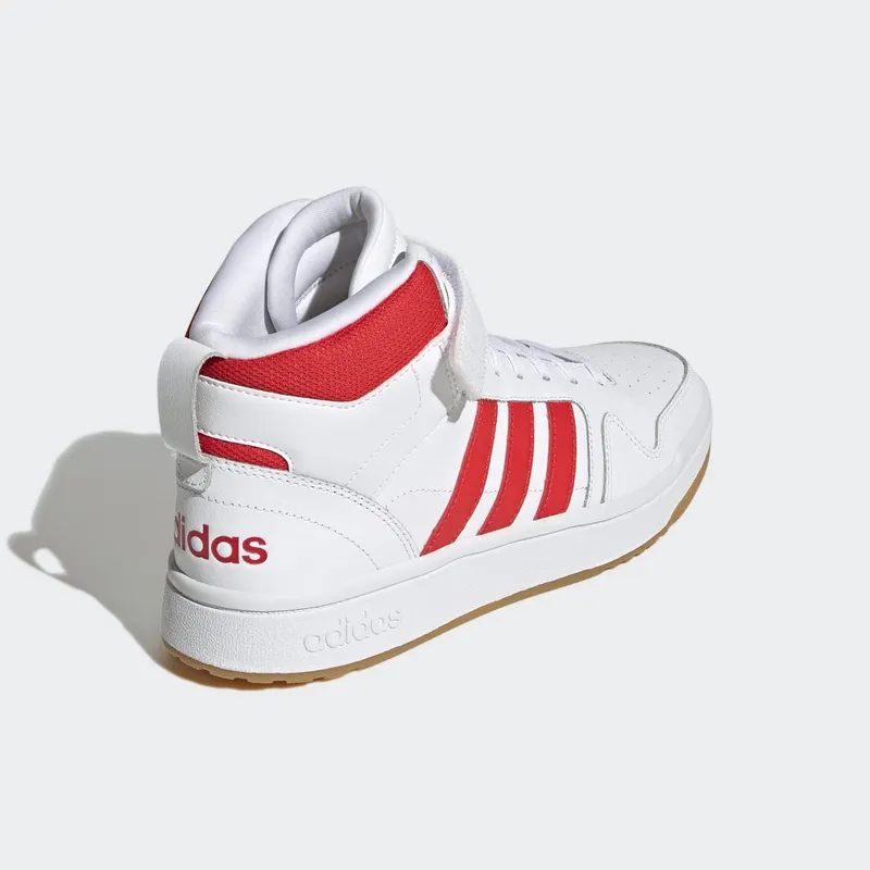 adidas Postmove Mid Cloud White / Vivid Red / Gum (GZ6672)