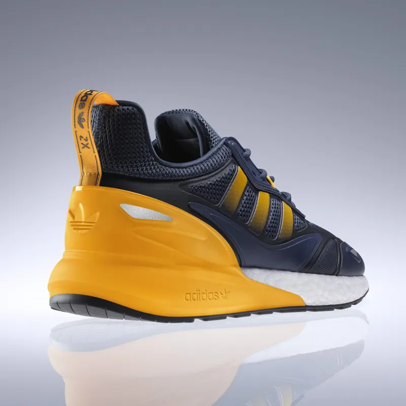 adidas ZX 2K Boost 2.0 Crew Blue / Semi Solar Gold / Core Black (GZ7733)