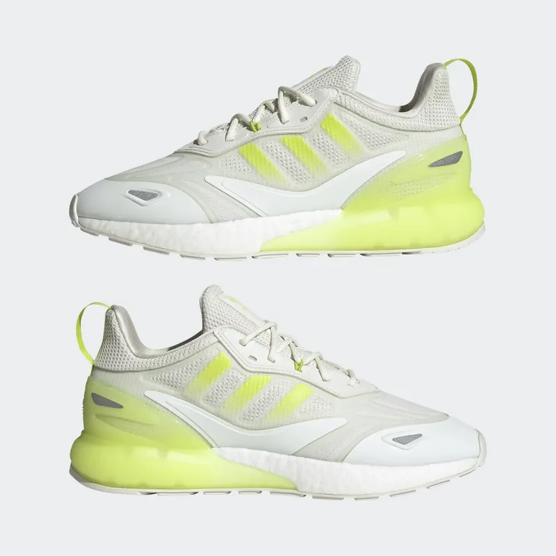 adidas ZX 2K Boost 2.0 White Tint / Semi Solar Slime / Semi Solar Slime (GZ7734)