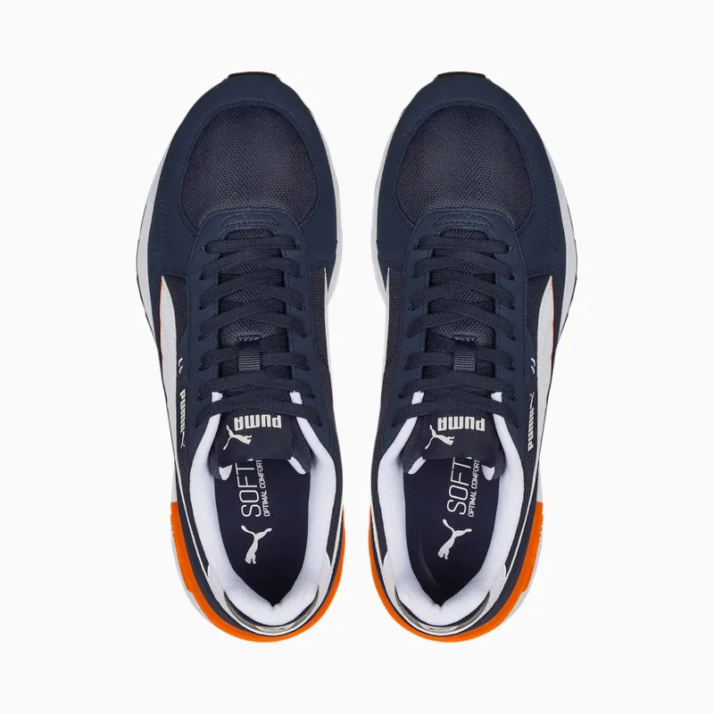 Puma Graviton Grijs/Wit/Oranje (380738-22)