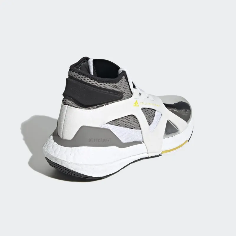 adidas adidas by Stella McCartney Ultraboost 21 Cloud White / Silver Metallic / Eqt Yellow (H00099)