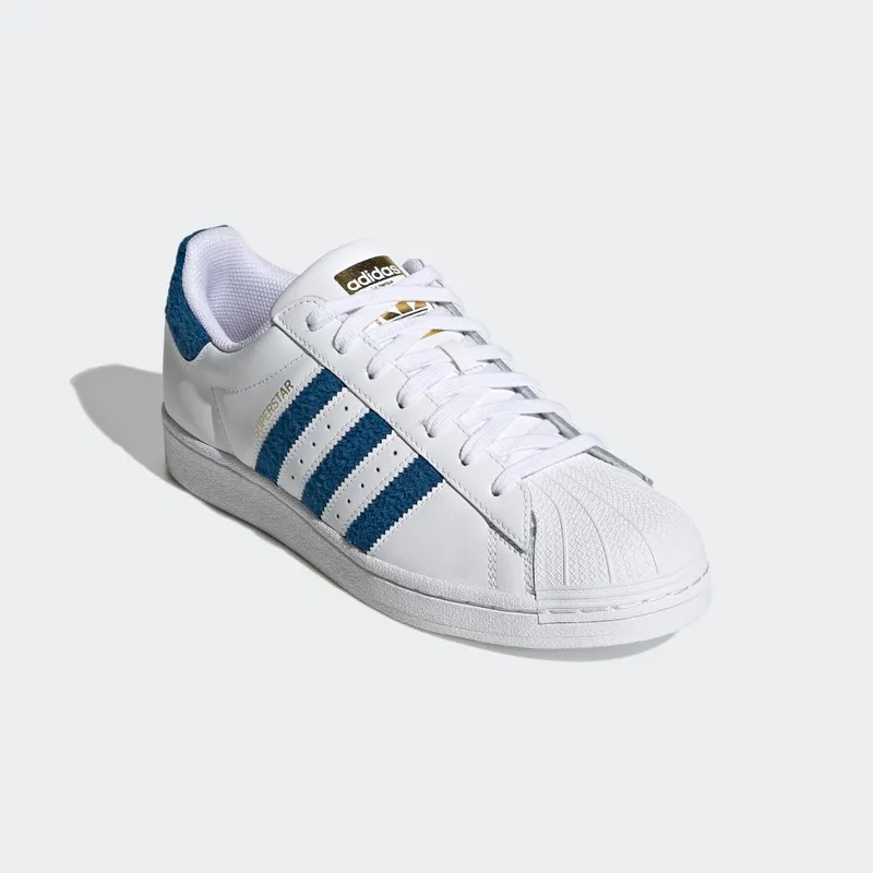 adidas Superstar Cloud White / Cloud White / Gold Metallic (H00189)