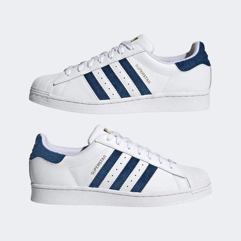 adidas Superstar Cloud White / Cloud White / Gold Metallic (H00189)