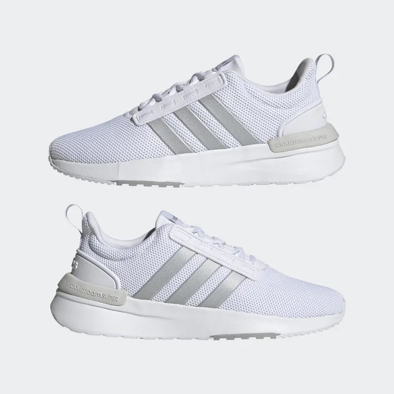 adidas Racer TR21 Cloud White / Matte Silver / Grey One (H00647)