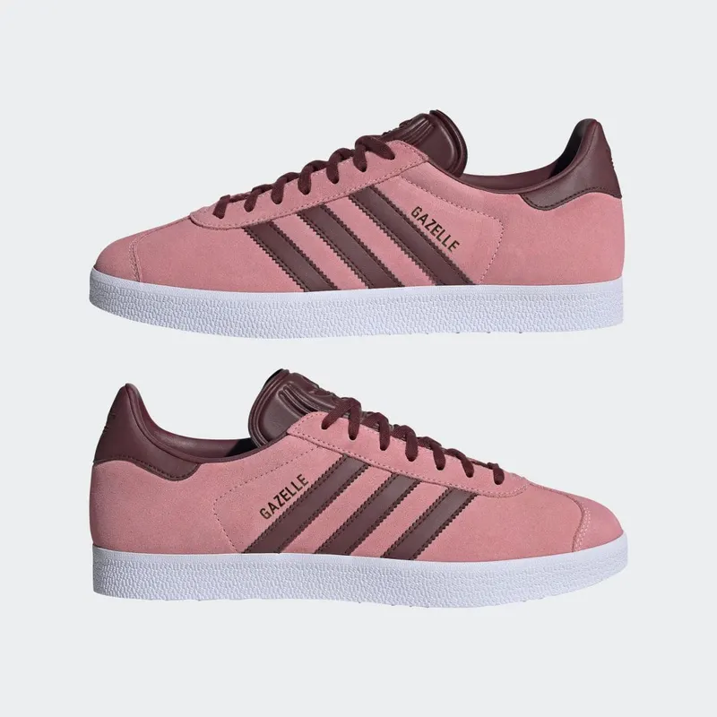 adidas Gazelle Super Pop / Shadow Red / White (H06394)