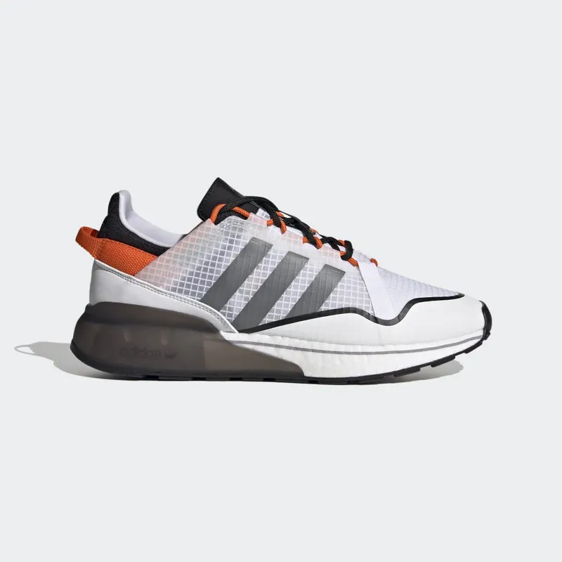 adidas ZX 2K Boost Pure Cloud White / Grey Three / Orange (H06568)