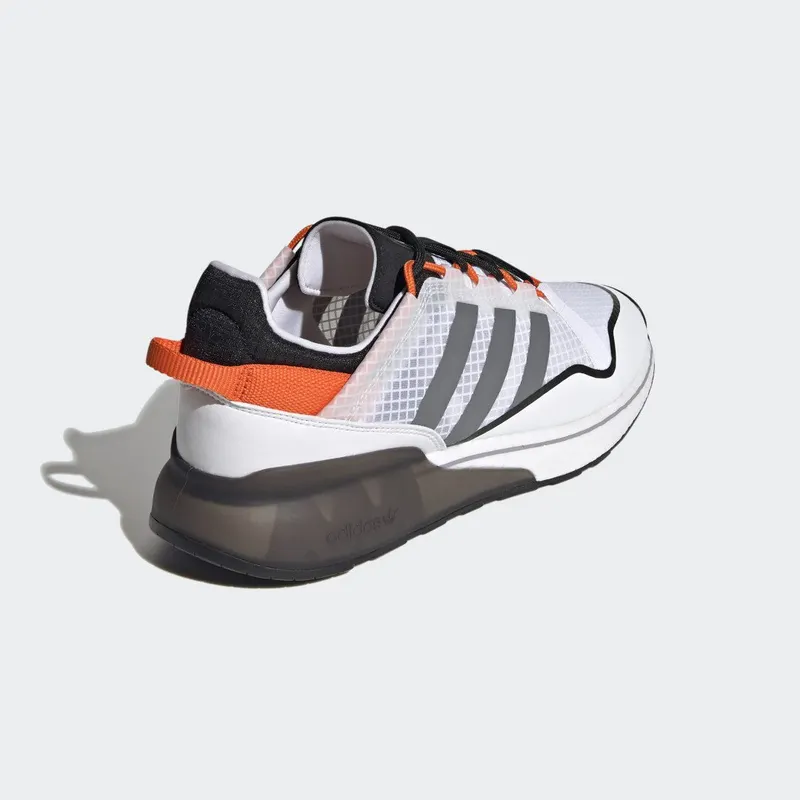adidas ZX 2K Boost Pure Cloud White / Grey Three / Orange (H06568)